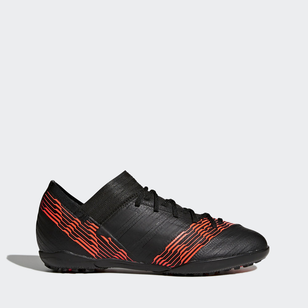 Adidas Nemeziz Tango 17.3 Turf - ποδοσφαιρικα παπουτσια για αγορια - Μαυρα/Μαυρα/Χρυσο Χρωμα,Μέγεθος